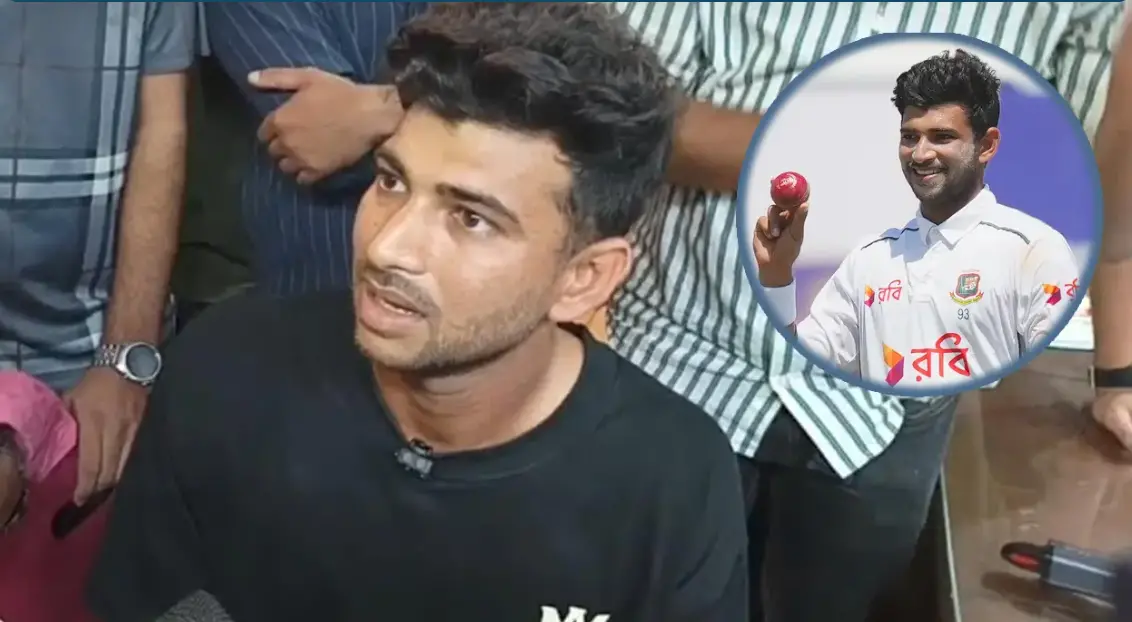 গলা টিপে ধরে বলল তুই আসামি, কথা বলবি না : ক্রিকেটার নাঈম হাসান