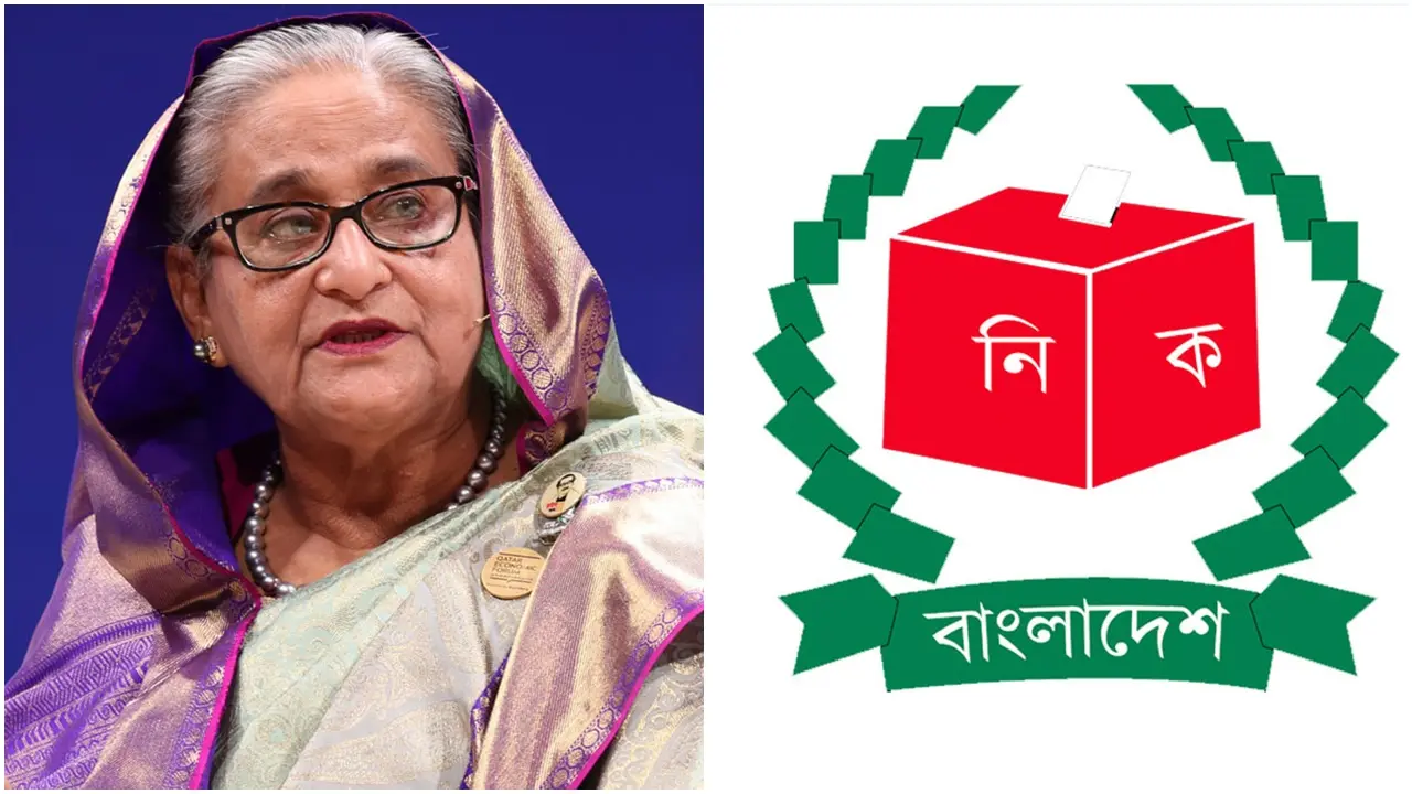 অপরাধ করেছেন শেখ হাসিনা, ব্যবস্থা নেওয়ার সুযোগ নেই ইসির