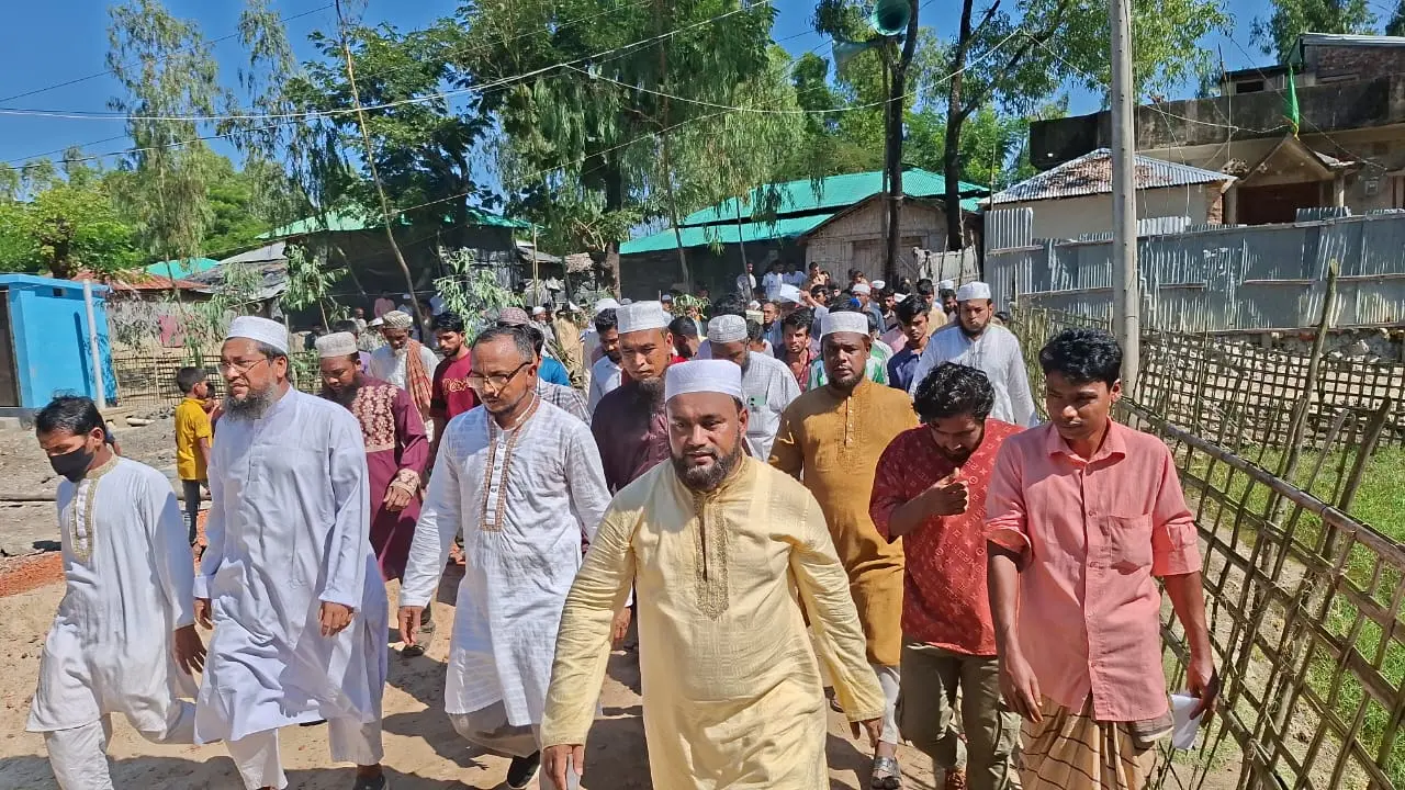 পেকুয়া সদরে আব্দুল্লাহ আল ফারুকের ব্যাপক গণসংযোগ