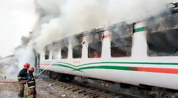 চট্টলা এক্সপ্রেসে আগুন: তদন্তে ৪ সদস্যের কমিটি