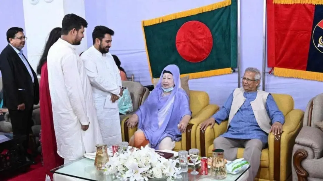 খালেদা জিয়া গণতান্ত্রিক সংগ্রামের অনন্য অনুপ্রেরণা: নাহিদ ইসলাম