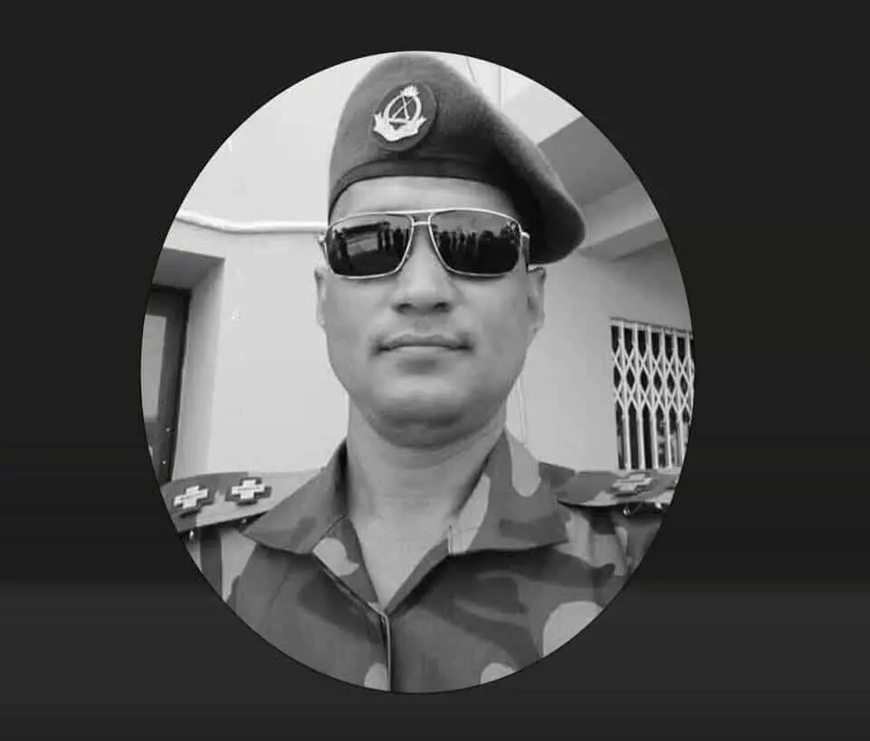নাইক্ষ্যংছড়ি সীমান্তে মাইন বিস্ফোরণে আহত বিজিবি নায়েক আকতারের সামরিক মর্যাদায় দাফন সম্পন্ন