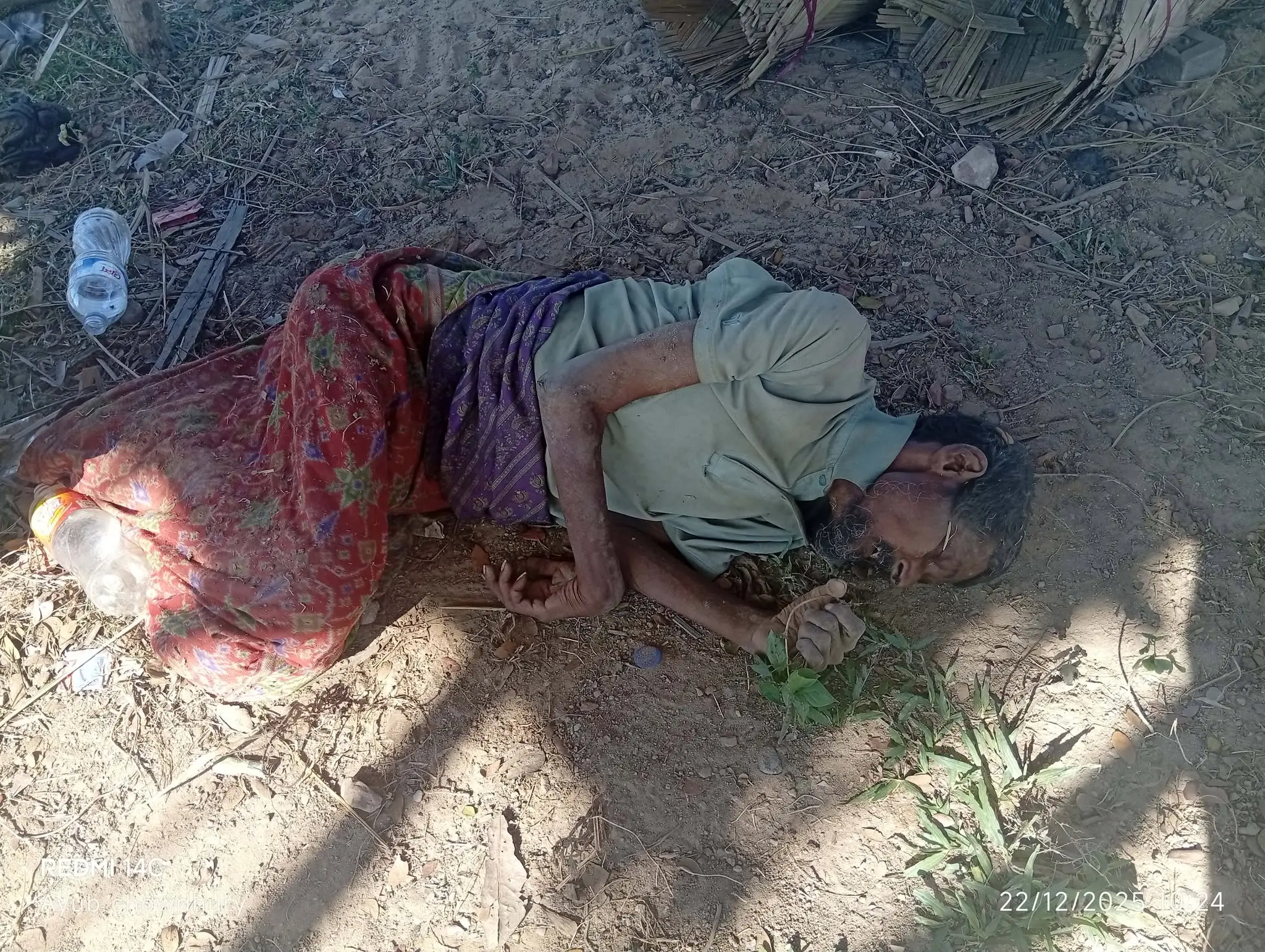 রাজস্থলীতে সড়কের পাশে অজ্ঞাত বৃদ্ধের লাশ উদ্ধার