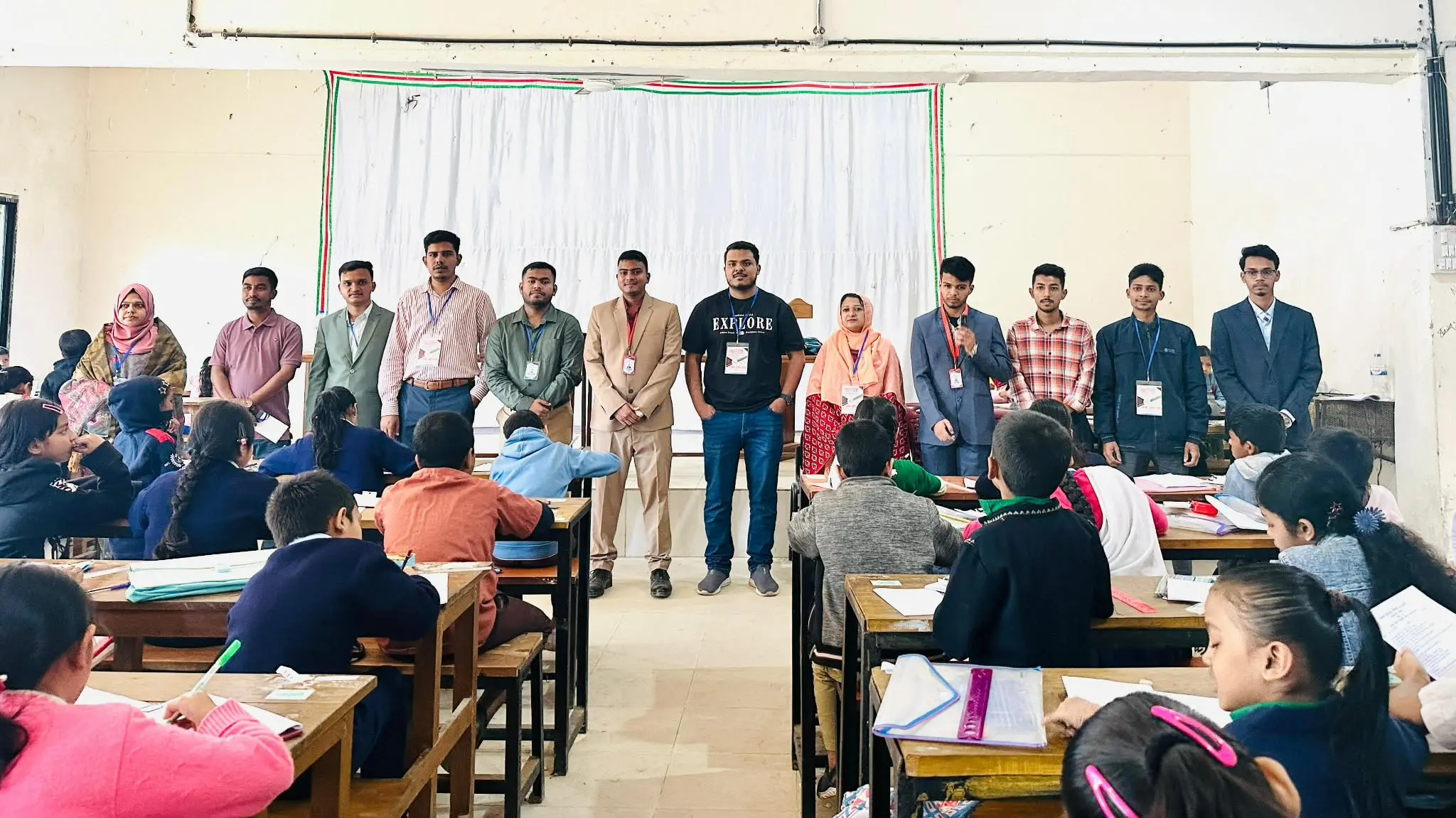 বোয়ালখালীতে স্মারক মেধাবৃত্তি পরীক্ষা অনুষ্ঠিত
