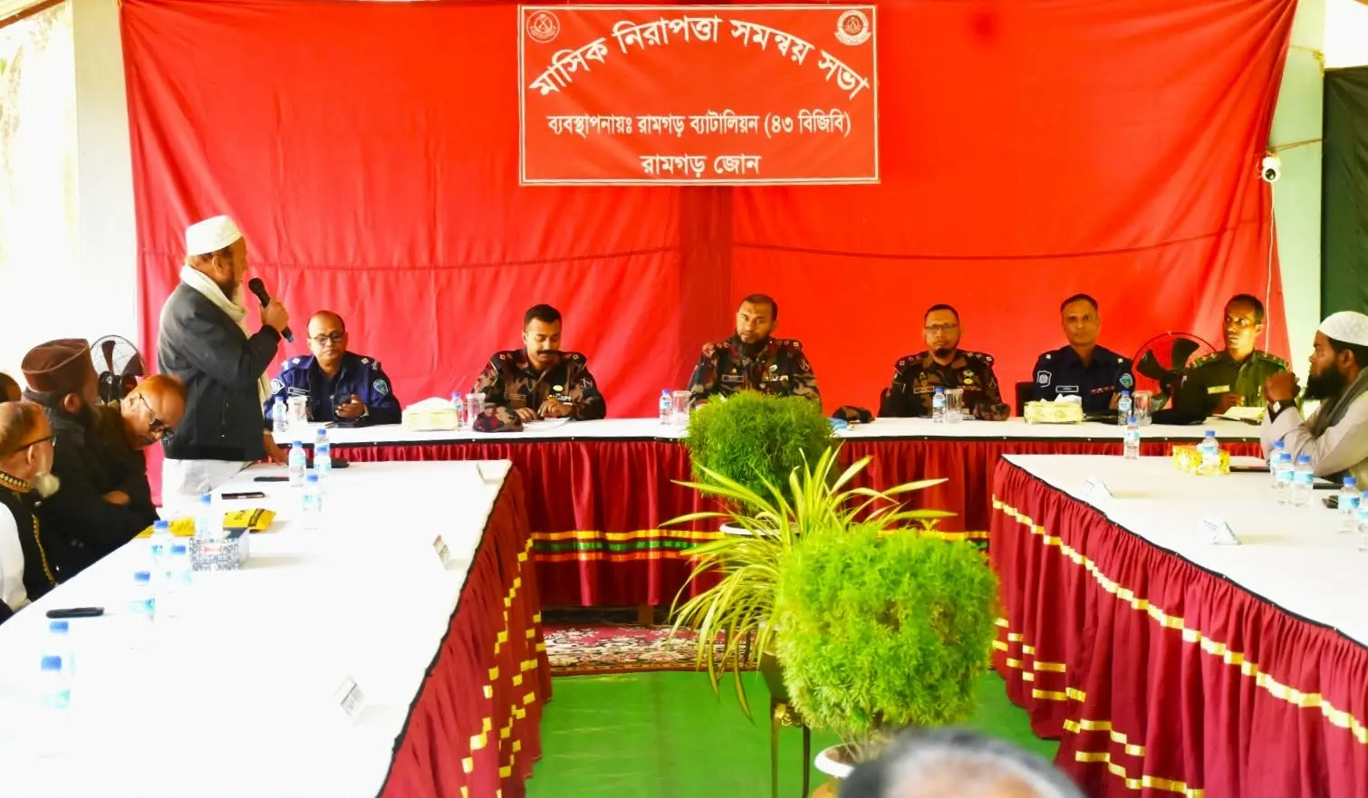 রামগড়ে বিজিবির নিরাপত্তা ও সম্প্রীতি সভা: নির্বাচন ও মাদক দমনে সহযোগিতার আহ্বান