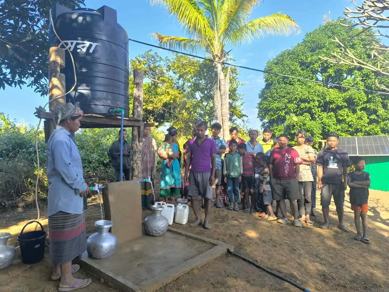 রাঙ্গামাটির দুর্গম পাহাড়ে সেনাবাহিনীর মানবিক উদ্যোগ: জুড়াছড়িতে বিশুদ্ধ পানির প্রকল্প উদ্বোধন