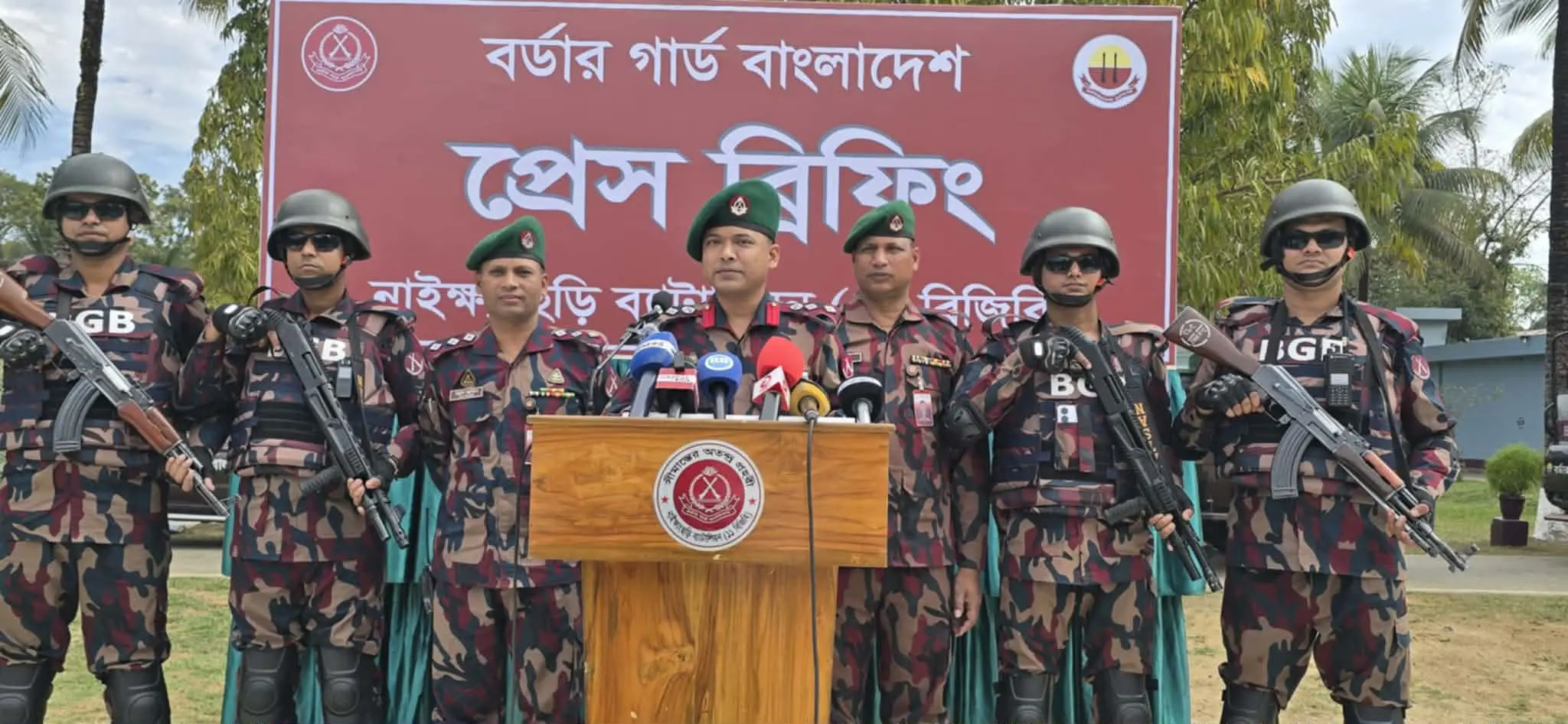 নির্বাচন ও সীমান্ত নিরাপত্তায় নাইক্ষ্যংছড়ি বিজিবির সর্বোচ্চ সতর্কতা