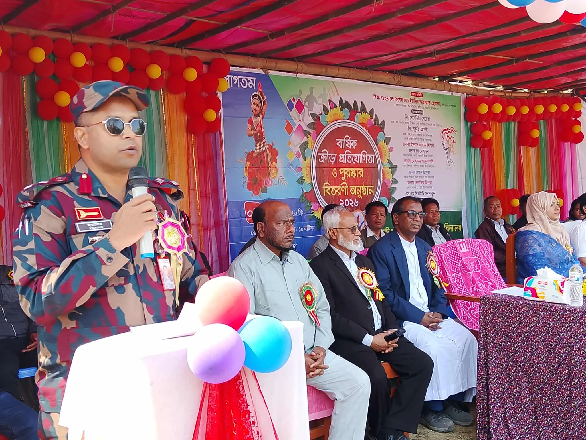 থানচিতে সেন্ট ফ্রান্সিস জেভিয়ার্স উচ্চ বিদ্যালয়ের বার্ষিক ক্রীড়া সম্পন্ন