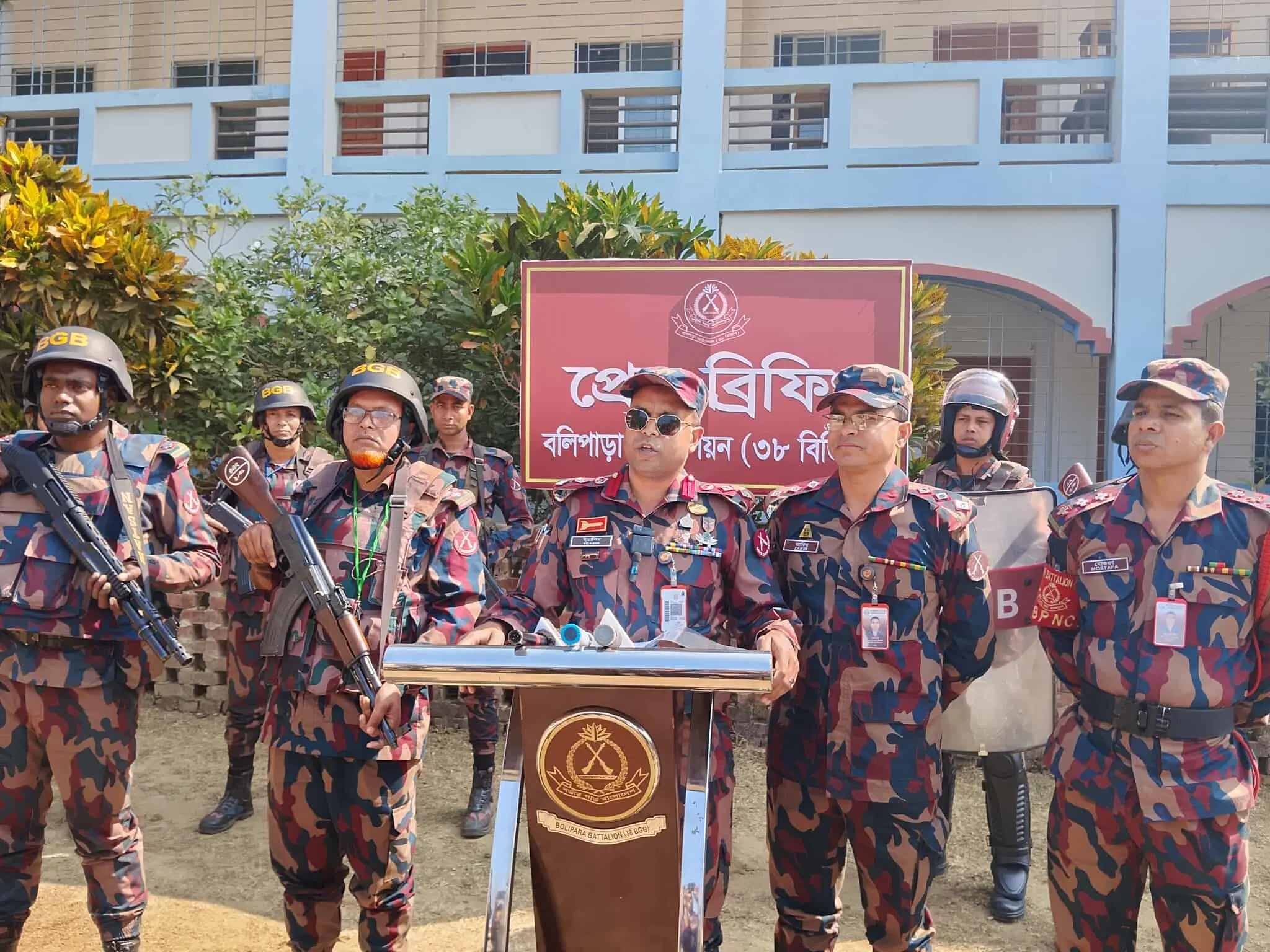 থানচিতে নির্বাচনী নিরাপত্তায় মোতায়েন ৯ প্লাটুন বিজিবি, থাকছে হেলিকপ্টার ও ডগ স্কোয়াড