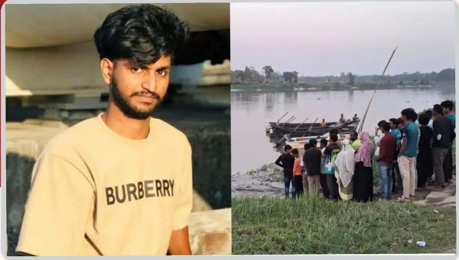 বন্ধুতের নিয়ে নৌকা করে হালদা নদীর পার হওয়ার সময় দুর্বৃত্তের হামলায় হালদা নদীতে পড়ে যুবক নিখোঁজ