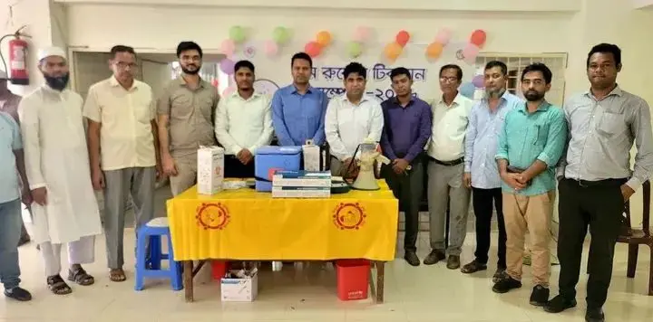 চকরিয়ায় হাম-রুবেলা টিকাদান ক্যাম্পেইনের উদ্বোধন