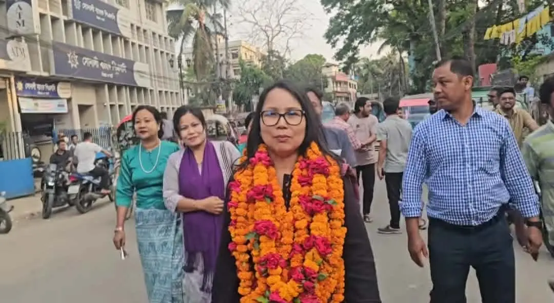 পার্বত্যবাসীর সেবার অঙ্গীকার নিয়ে নিজ এলাকায় ফিরলেন এমপি মাধবী মার্মা