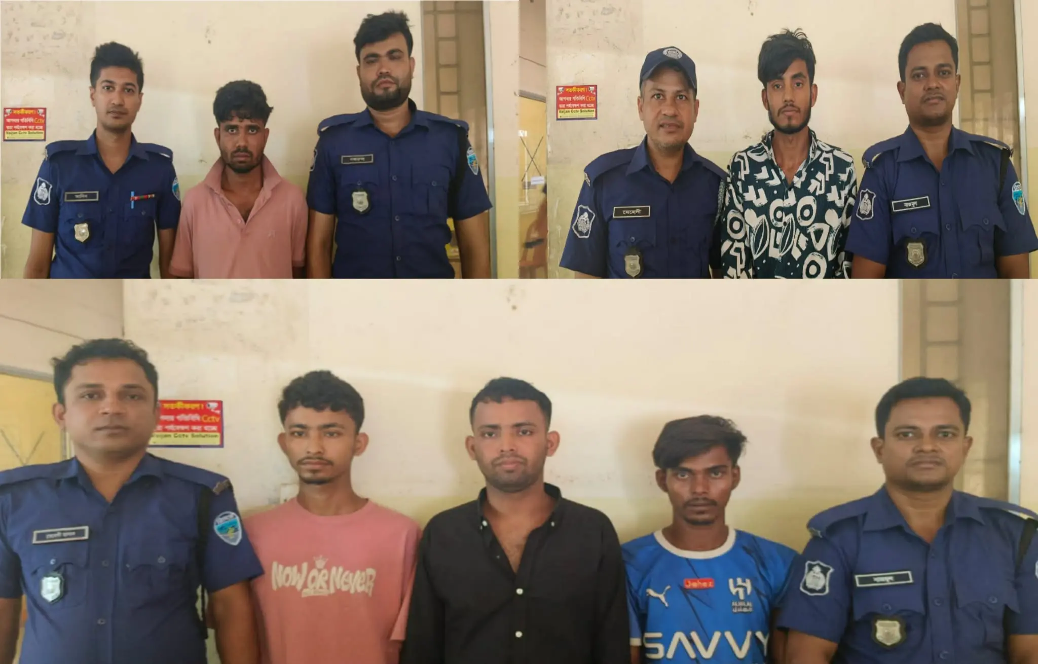 চকোরিয়ায় সংঘবদ্ধ ডাকাতি ও ধর্ষণ মামলায় ৫ ডাকাত গ্রেপ্তার