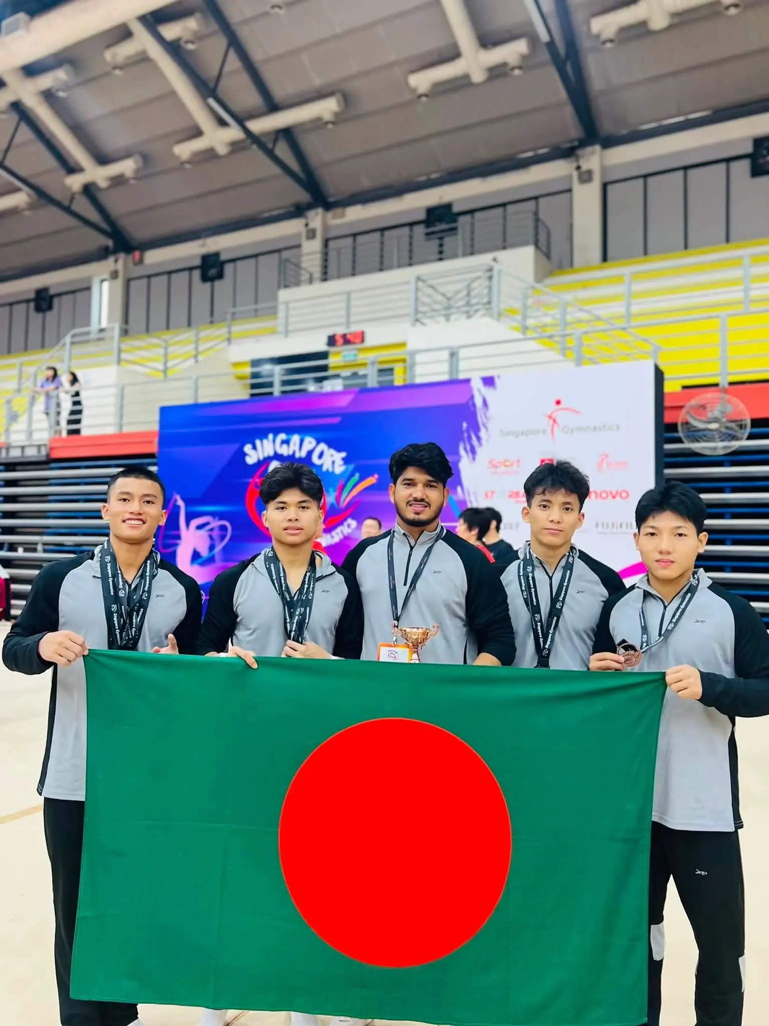 দেশের বাইরে লামার জিমন্যাস্টিকস কোয়ান্টাদের সাফল্য অব্যাহত