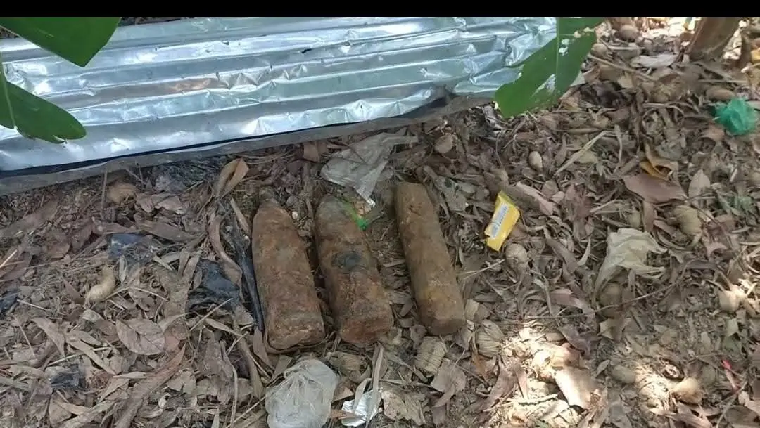 ঈদগাঁও থেকে উদ্ধারকৃত অবিস্ফোরিত ৩টি মর্টারশেল বোমা ১৭ দিন পর ধ্বংস