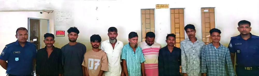 চকরিয়ায় বিশেষ অভিযানে ৯ আসামি গ্রেপ্তার
