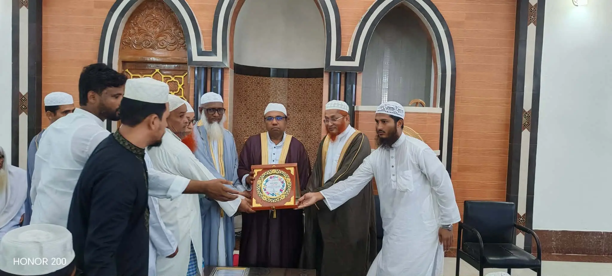 জামিয়াতুল ইমাম মুসলিম পরিদর্শনে এমপি কাজল