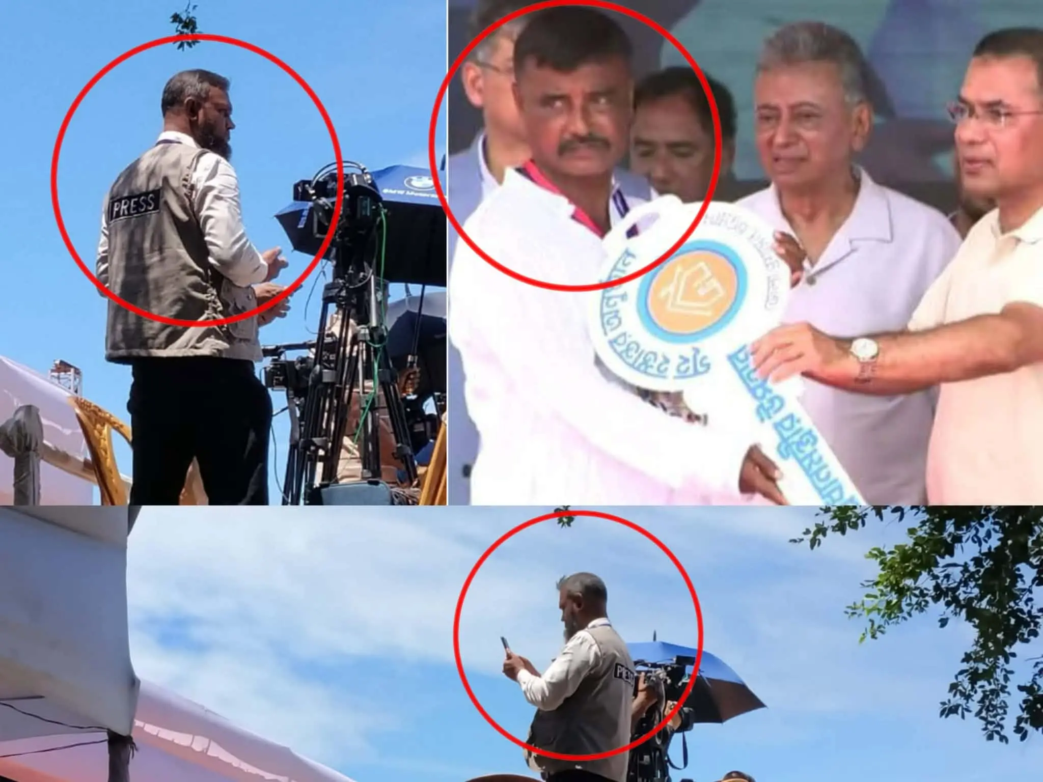 বাঁশখালীতে প্রধানমন্ত্রীর জনসমাবেশে আওয়ামী দোসর! সাংবাদিকদের মঞ্চ দখল করে ছবি তুলছেন যুবলীগ নেতা!
