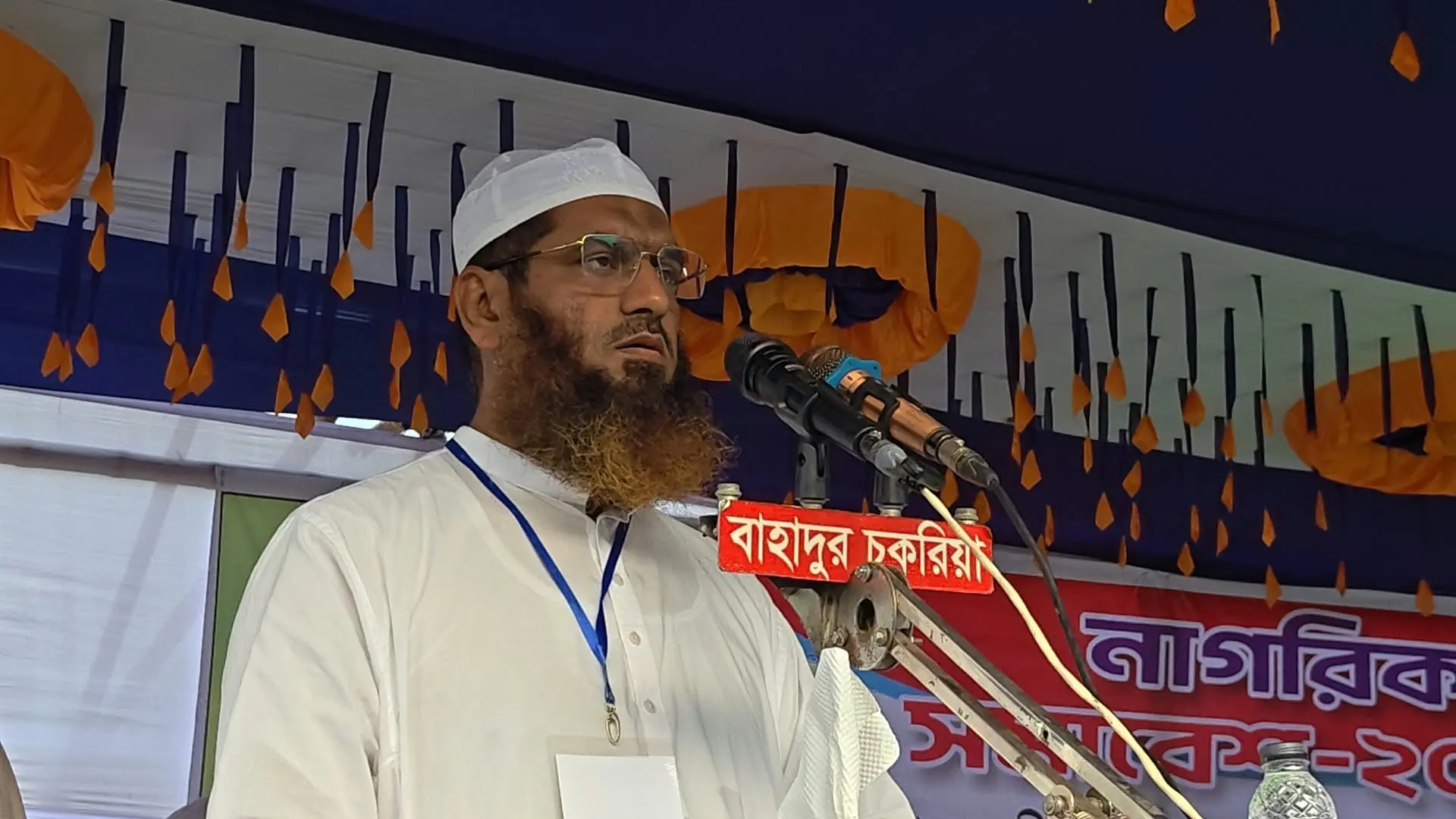 লামায় খেলাফত মজলিসের নাগরিক সমাবেশ: গণভোটের রায় বাস্তবায়ন ও নিত্যপণ্যের মূল্যবৃদ্ধির প্রতিবাদে আল্লামা মামুনুল হকের হুঁশিয়ারি