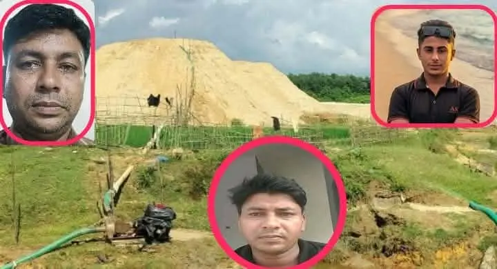 লামা-নাইক্ষ্যংছড়ি সীমান্তে অবৈধ বালু উত্তোলনের মহোৎসব: ড্রেজারের থাবায় ধ্বংসের মুখে পরিবেশ
