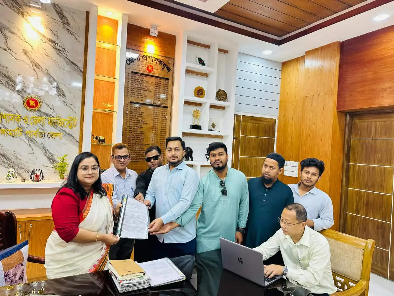 পার্বত্য চট্টগ্রামে শাসনবিধি ১৯০০ বাতিলসহ ৭ দফা দাবিতে পিসিএনপি’র স্মারকলিপি