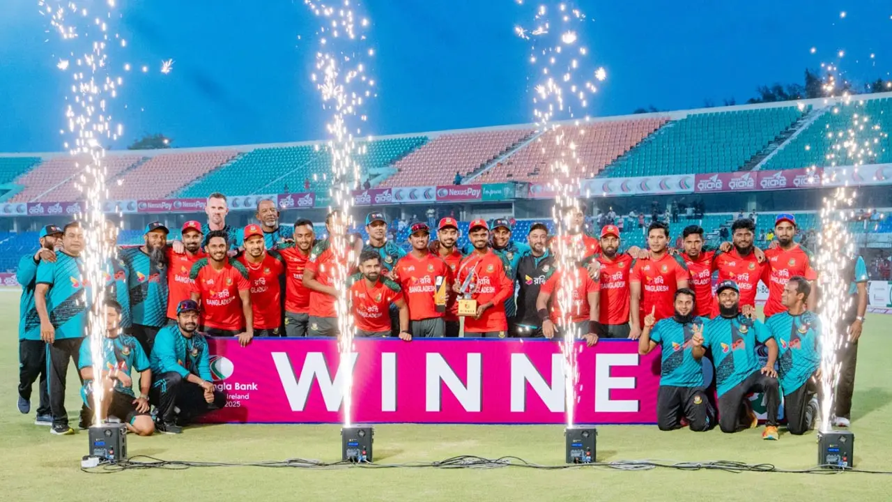 বিশ্ব রেকর্ডগড়া তামিমের ফিফটি, সিরিজ জয় বাংলাদেশের