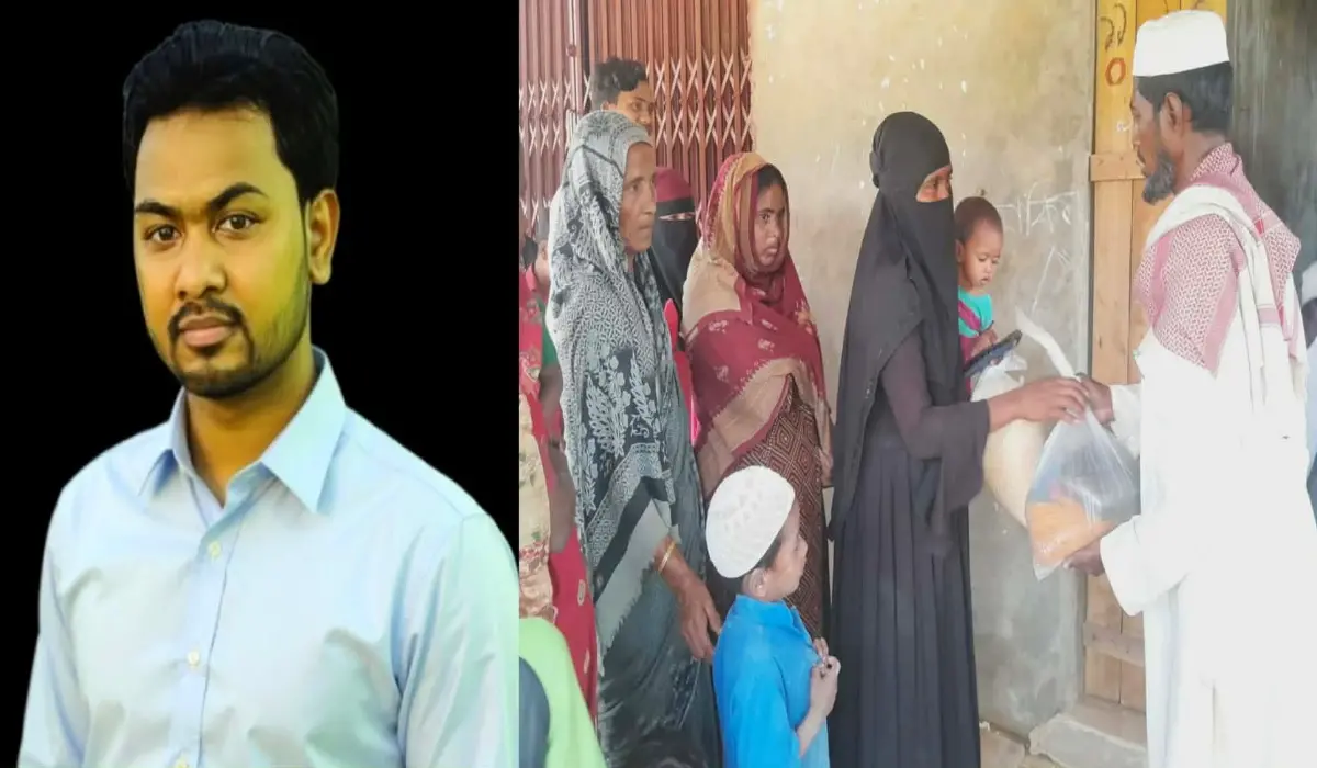 রামুর ঈদগড়ে সৌদি প্রবাসী যুবদল নেতা আমিন উল্লাহ্ রেজার উদ্যোগে ৭০ পরিবারে ইফতার সামগ্রী বিতরণ