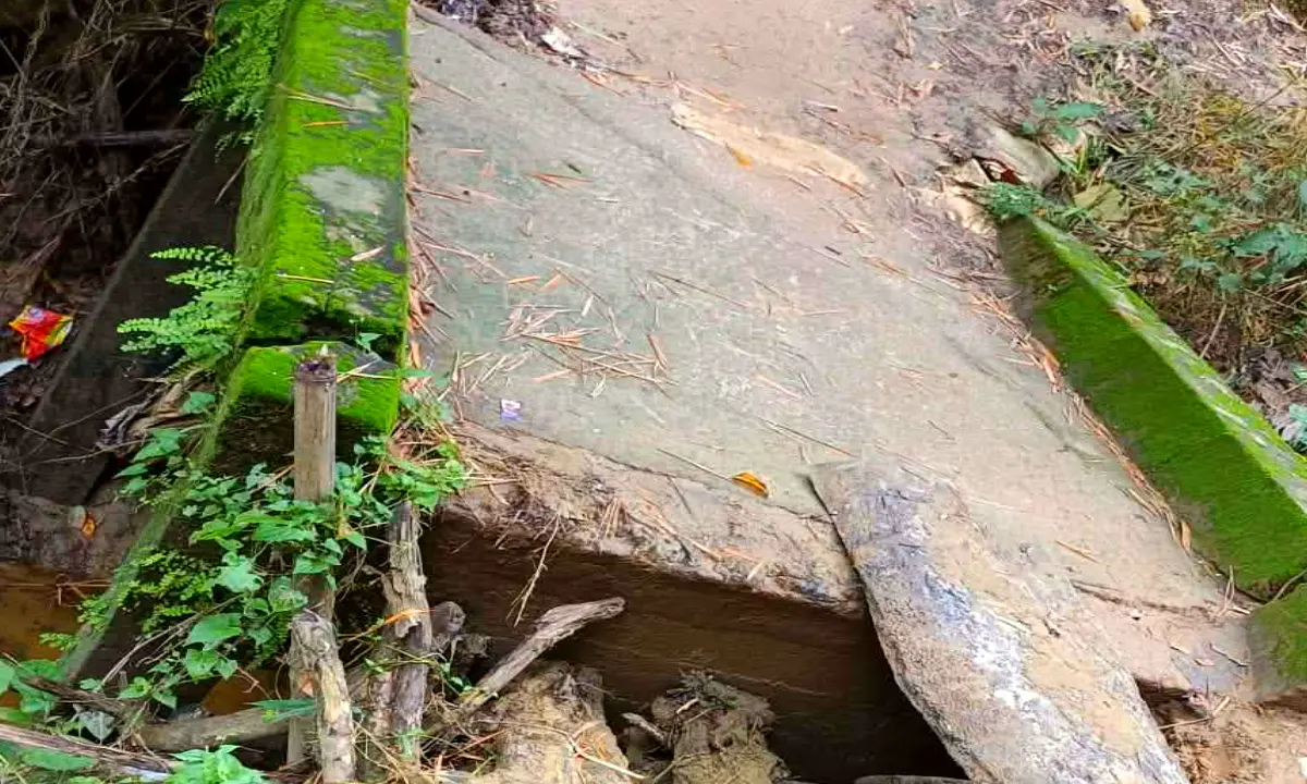 রামুর ঈদগড়ে ভাঙা সেতুর কারণে দুর্বিষহ জনজীবন