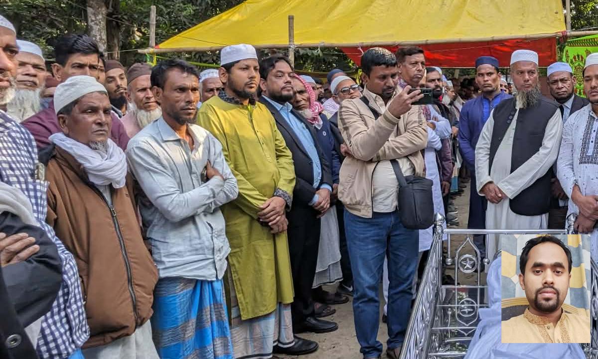 জীবিকার তাগিদে প্রবাসে গিয়ে লাশ হয়ে দেশে ফিরলেন ইসমাঈল, দাফন সম্পন্ন