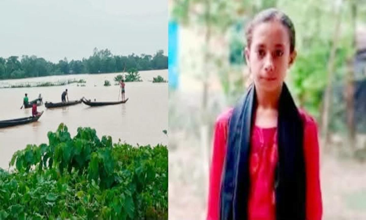 চকরিয়ায় বন্যার পানিতে নৌকা থেকে পড়ে প্রাণ গেল স্কুলছাত্রীর