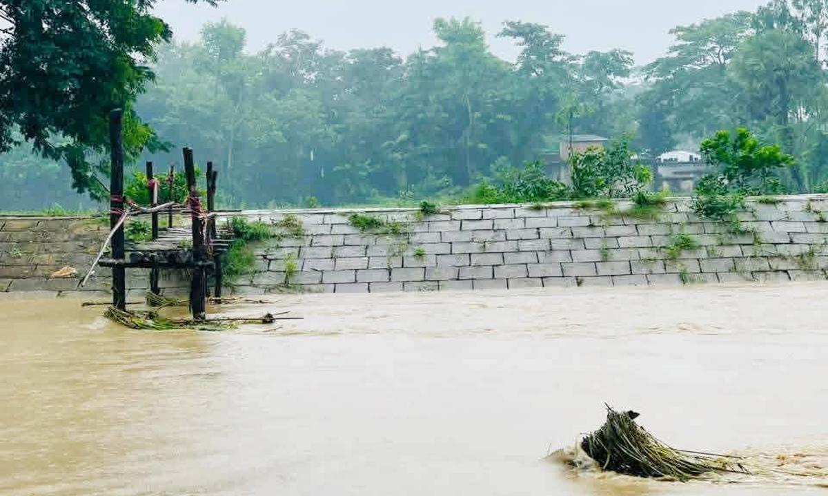 পটিয়ার ভাটিখাইন-ছনহরা কাঠের সেতু ভেঙে যোগাযোগ বিচ্ছিন্ন
