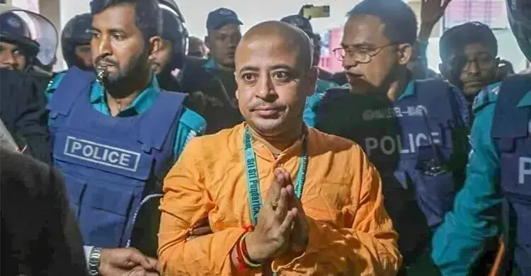 দুই মামলায় চিন্ময় কৃষ্ণ দাসের জামিন