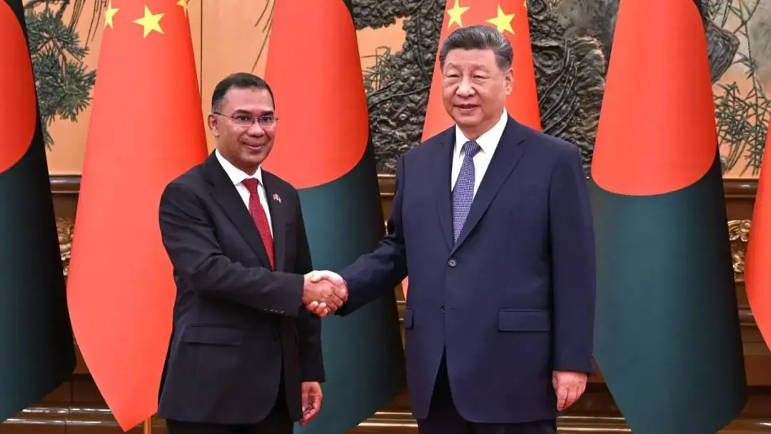 শি জিনপিংয়ের সঙ্গে তারেক রহমানের শুভেচ্ছা বিনিময়