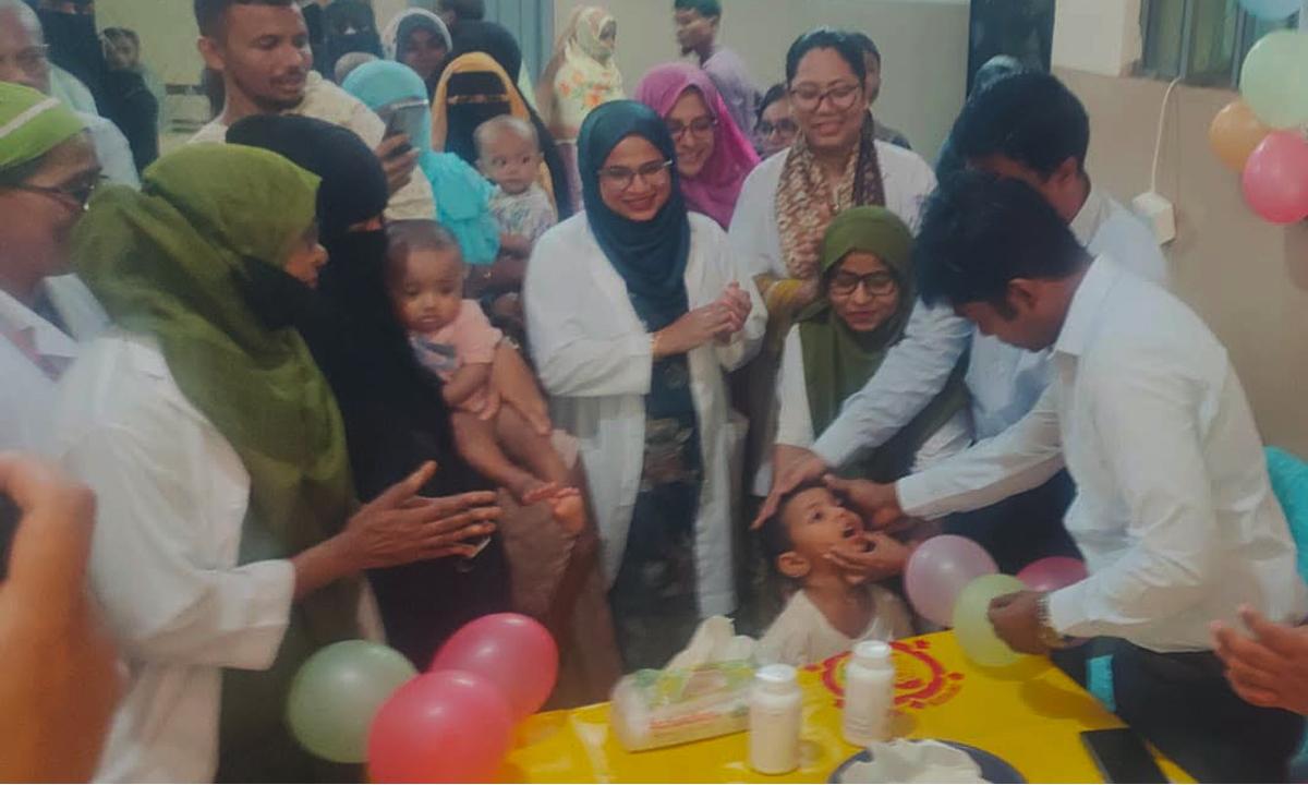 লোহাগাড়ায় প্রায় অর্ধলাখ শিশু পেল ভিটামিন ‘এ’ ক্যাপসুল