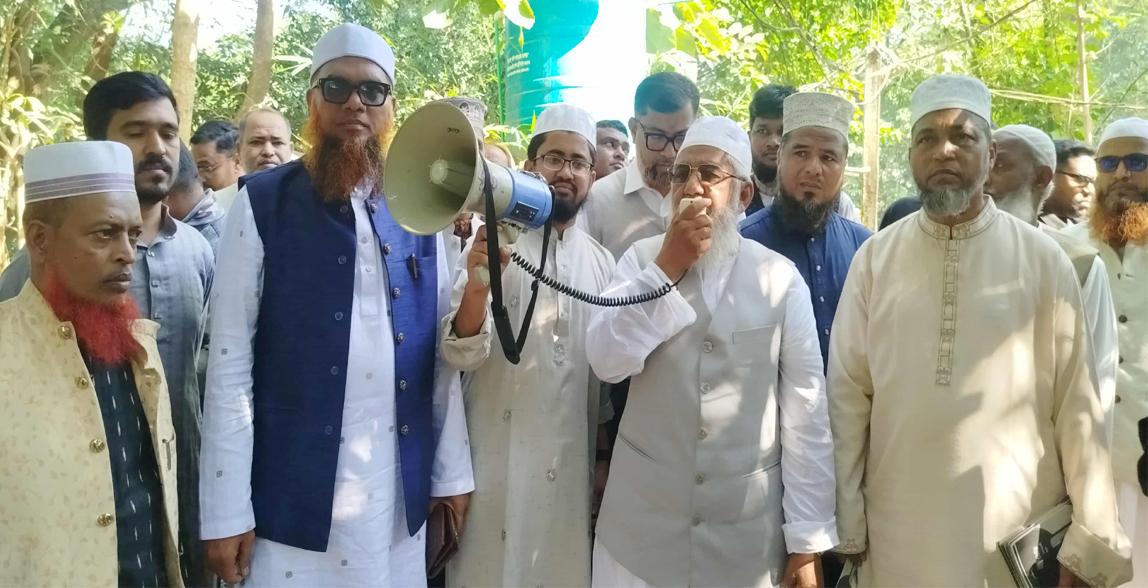 নির্বাচনী মাঠে শাহজাহান চৌধুরী, আধুনগরে ঘরে ঘরে গণসংযোগ ও পথসভা